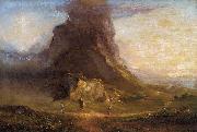 Thomas Cole The Cross and the World oil painting